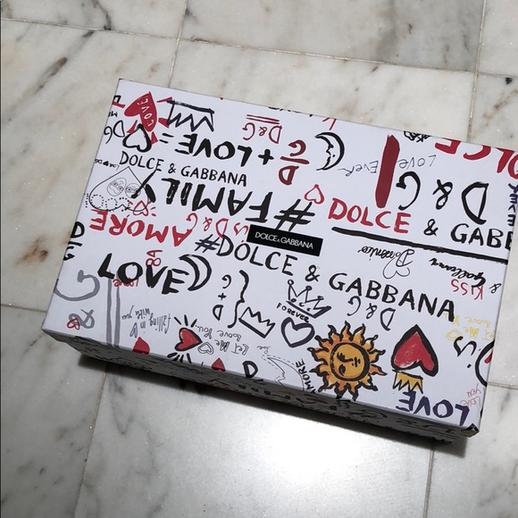 dolce gabbana shoe box
